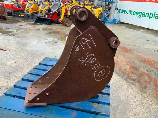 12" DIGGING BUCKET......45mm PINS........199w. 359889157