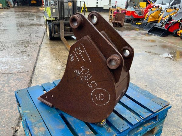 12" DIGGING BUCKET......45mm PINS........199w. 359889158