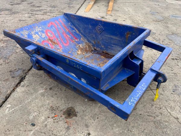 500lts CONQUIP SELF TIPPING BOAT SKIP........1126 359941588
