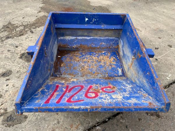 500lts CONQUIP SELF TIPPING BOAT SKIP........1126 359941596