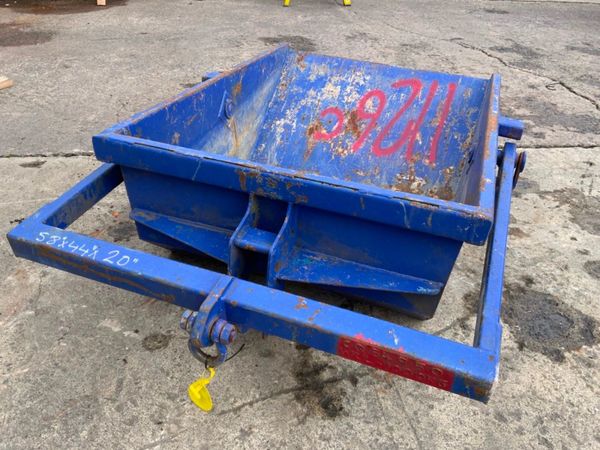 500lts CONQUIP SELF TIPPING BOAT SKIP........1126 359941591