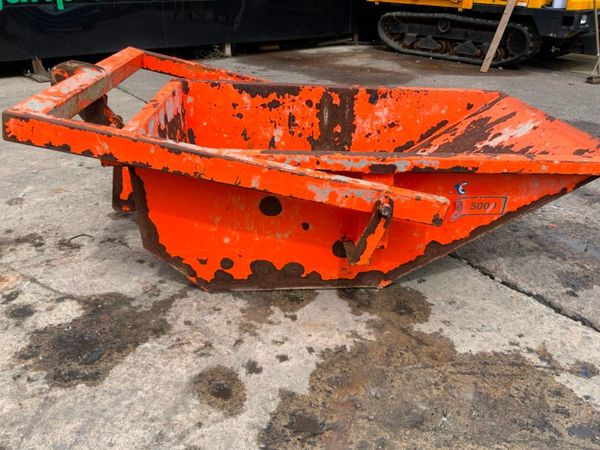500lt EICHINGER SELF TIPPING BOAT SKIP......1128c. 359943519