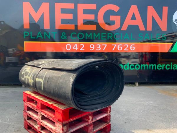 68" x 18mm RUBBER CONVEYOR MATTING........574-1. 350075444