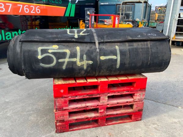 68" x 18mm RUBBER CONVEYOR MATTING........574-1. 350075449