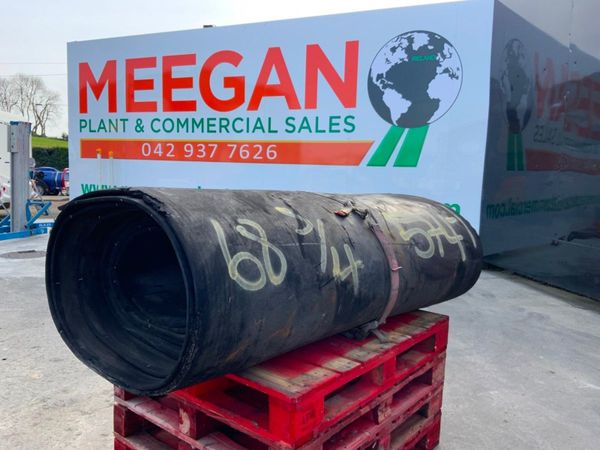 68" x 18mm RUBBER CONVEYOR MATTING........574-1. 350075454