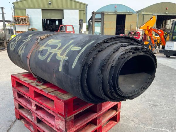 68" x 18mm RUBBER CONVEYOR MATTING........574-1. 350075452