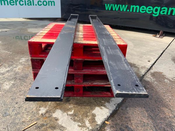 UNUSED 10ft FORK EXTENSIONS....3tonne.......656j. 350828795