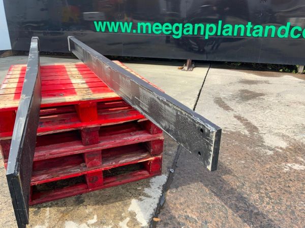 UNUSED 10ft FORK EXTENSIONS....3tonne.......656j. 350828796