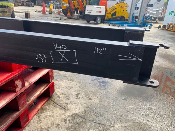 UNUSED 10ft FORK EXTENSIONS....3tonne.......656j. 350828798