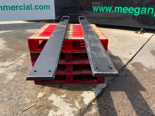 UNUSED 10ft FORK EXTENSIONS....3tonne.......656j. 350828791
