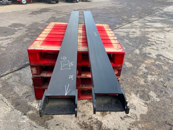 UNUSED 10ft FORK EXTENSIONS....3tonne.......656j. 350828804