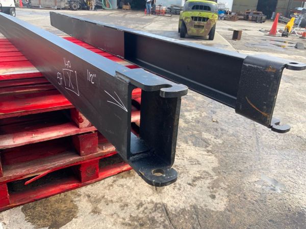 UNUSED 10ft FORK EXTENSIONS....3tonne.......656j. 350828800