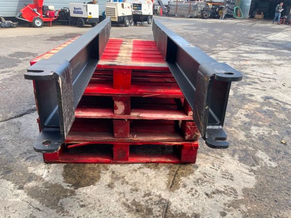 UNUSED 10ft FORK EXTENSIONS....3tonne.......656j. 350828801