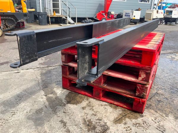 UNUSED 10ft FORK EXTENSIONS....3tonne.......656j. 350828802