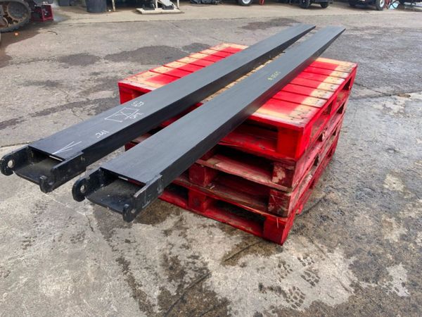 UNUSED 10ft FORK EXTENSIONS....3tonne.......656j. 350828803