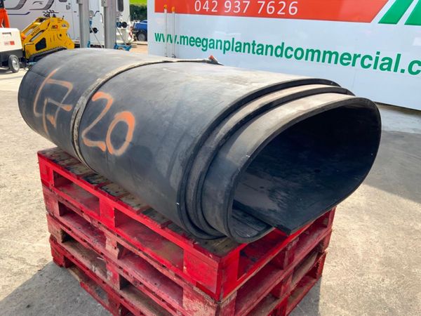 47" x 20mm RUBBER CONVEYOR MATTING........4720. 350840187