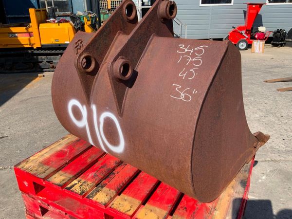 36" GEITH DIGGING BUCKET....45mmPINS......910-36. 351209893
