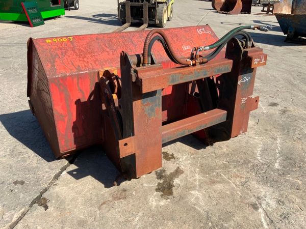 HI TIP FORKLIFT FRONT LOADER BUCKET.......900j. 351424991