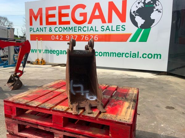 12" MINI DIGGER BUCKET........40mm PINS........17 352125531