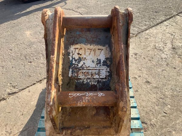24" SCOOP DIGGING BUCKET.....80mm PINS......380v. 352450540