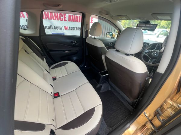 Nissan Note white leather interior 2017 352838846