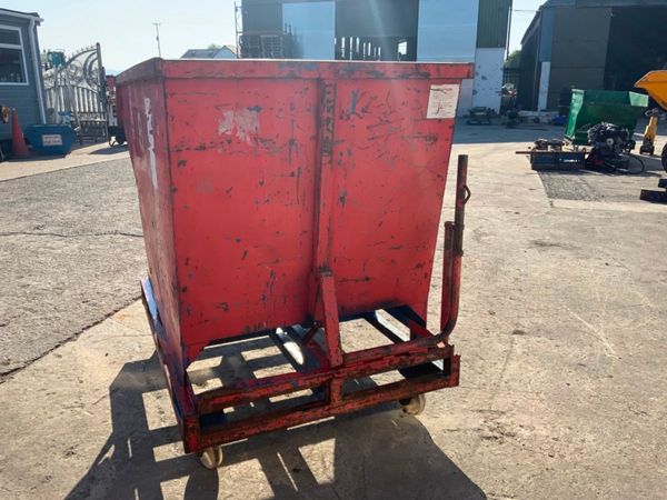 SELF TIPPING  FORKLIFT SKIP / SHOP TROLLEY......1 353070876