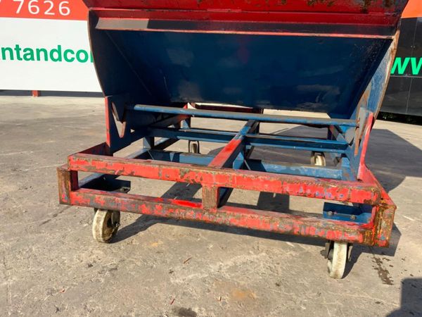 SELF TIPPING  FORKLIFT SKIP / SHOP TROLLEY......1 353070878