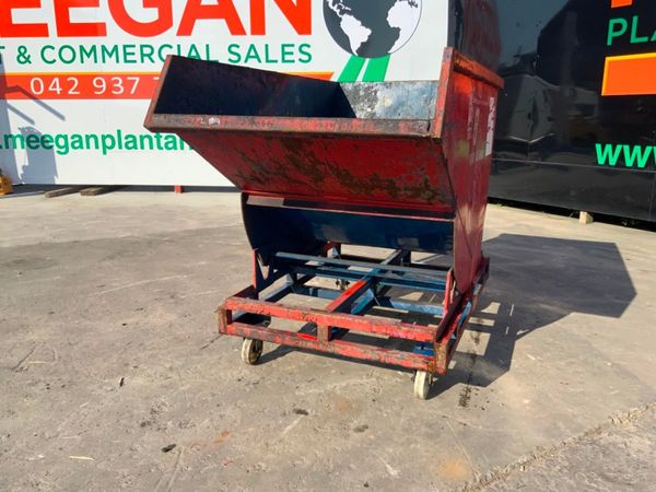 SELF TIPPING  FORKLIFT SKIP / SHOP TROLLEY......1 353070870
