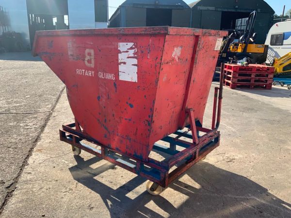 SELF TIPPING  FORKLIFT SKIP / SHOP TROLLEY......1 353070873