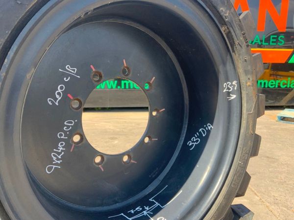 UNUSED CAMSO 33 x 12 -20 RIMS / TYRES......4490. 353096906