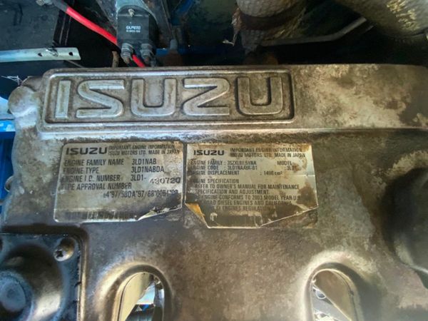 CANOPY ENCLOSED ISUZU 3cyl ENGINE & TANK....544 353097685