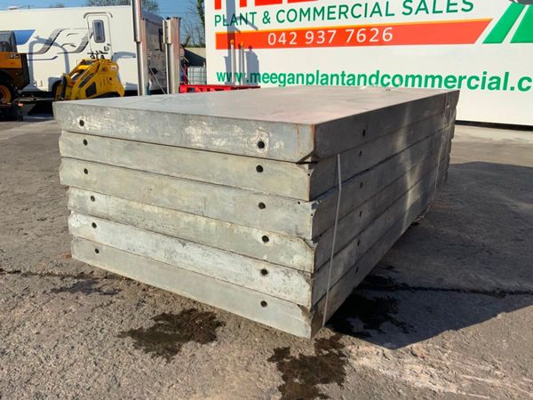 2.5mts x 1.25mts MEVA SHUTTERING PANS......6556. 353221361