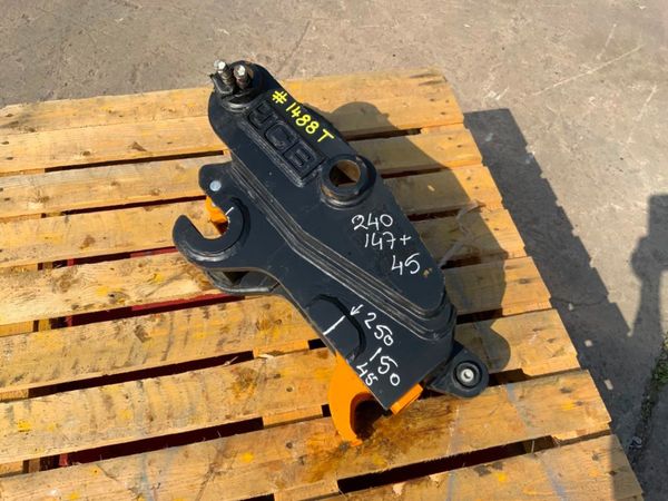 JCB HYDRAULIC QUICK HITCH....45mm PINS...1487t. 364338125