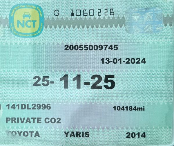 2014 Toyota Yaris 1.4 D-4D Icon Nct 11/25 364389263