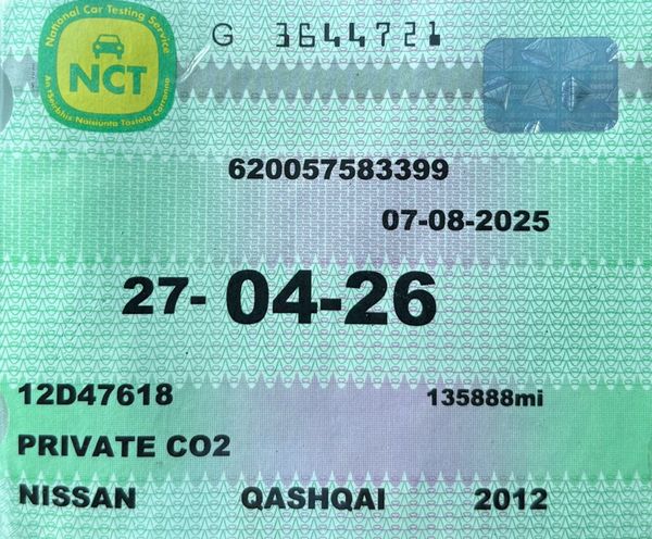 2012 Nissan Qashqai 1.5D XE Nct 04/26 Tax 08/25 364391398