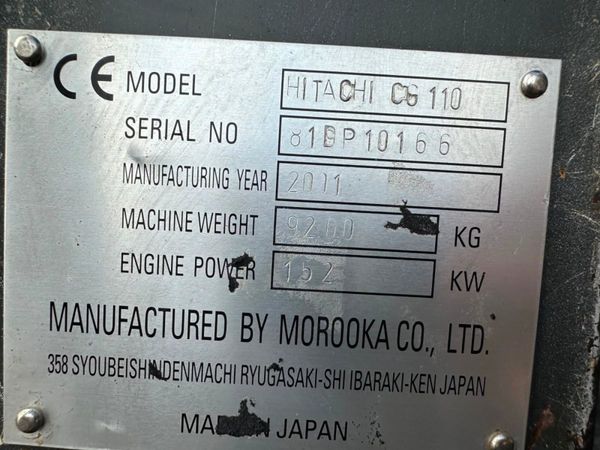 11 TON ... HITACHI ...TRACKED DUMPER....4,893 hrs 364473043