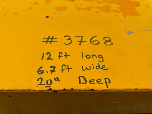WASTE SEWAGE EFFLUENT HOLDING TANK...3768 364644887