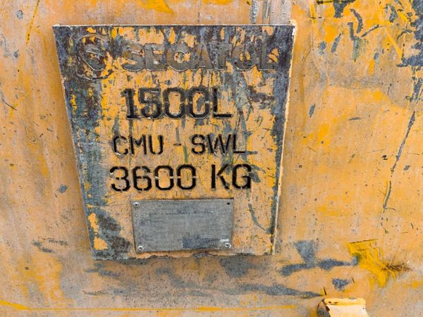 SECATOL1500lts CONCRETE SKIP / HOPPER......09-2. 364896760