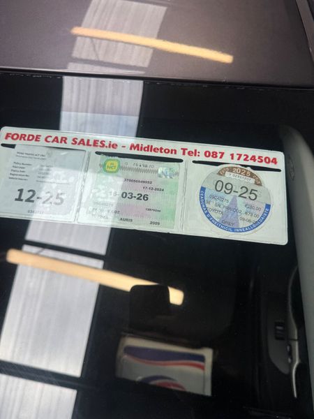Toyota Auris 2009  NCT and Tax ! 365047030