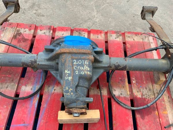 SPRINTER / CRAFTER BACK AXLE....SINGLE WHEEL. 365059049