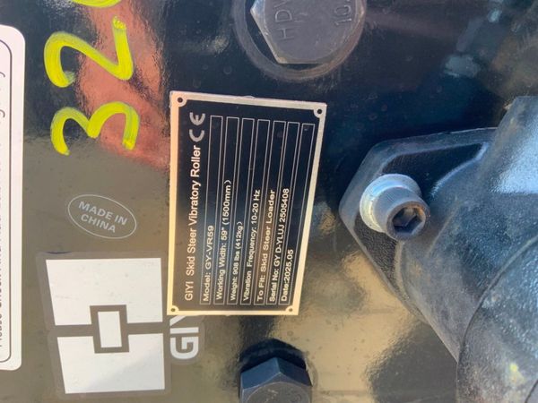 SKID STEER VIBRATING ROLLER ATTACHMENT...315 365081740