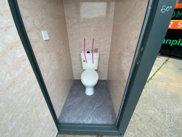 UNUSED DOUBLE CUBICLE TOILET POD.......1045m. 365109055