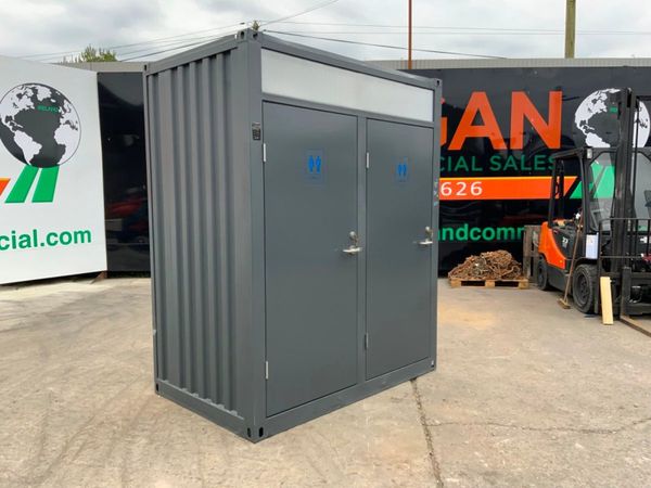UNUSED DOUBLE CUBICLE TOILET POD.......1045m. 365109071