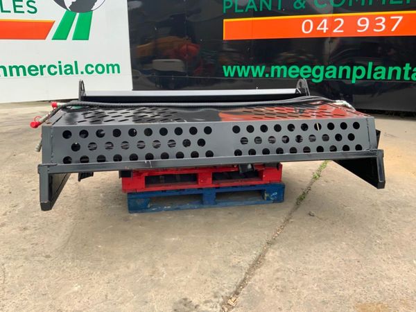 SKID STEER STONE RAKE / COLLECTOR BOX....1240. 365188399