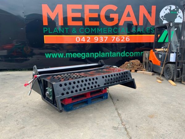 SKID STEER STONE RAKE / COLLECTOR BOX....1240. 365188400