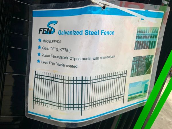 ARROW TOP METAL RAILING & POSTS.......35w.. 365193273