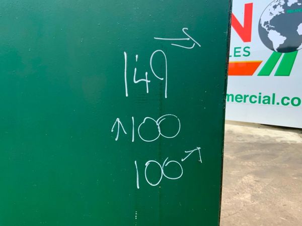 12ft x 8ft CHEMICAL STORAGE CONTAINER.......3675v 365379431