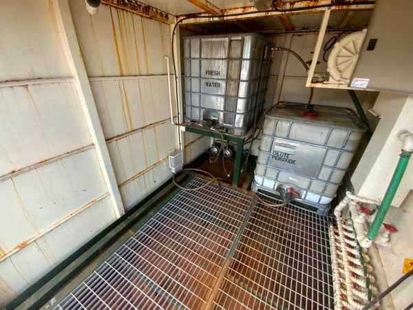 12ft x 8ft CHEMICAL STORAGE CONTAINER.......3675v 365379441