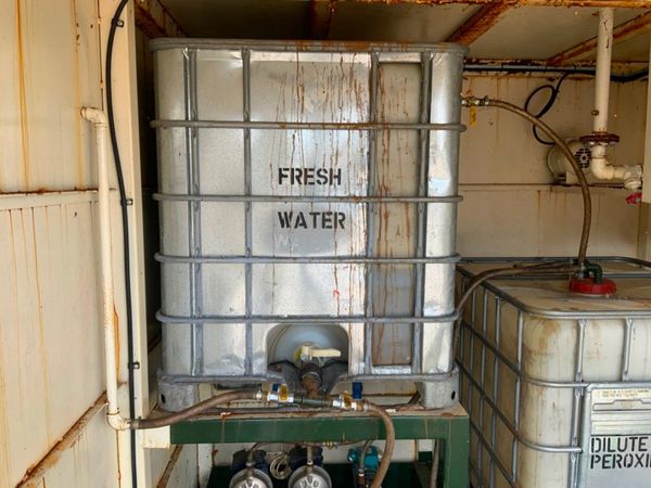 12ft x 8ft CHEMICAL STORAGE CONTAINER.......3675v 365379443