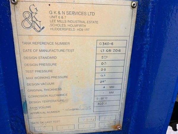 2016 DAF LF180 PORTALOO VACUUM TANKER...2420 365644518